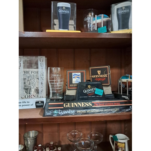 204 - Collection of Guinness Beer Mats, Drip Trays etc