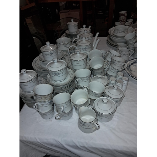 350 - Diane Porcelain Japanese Dinner Service - serves 30 people and more items