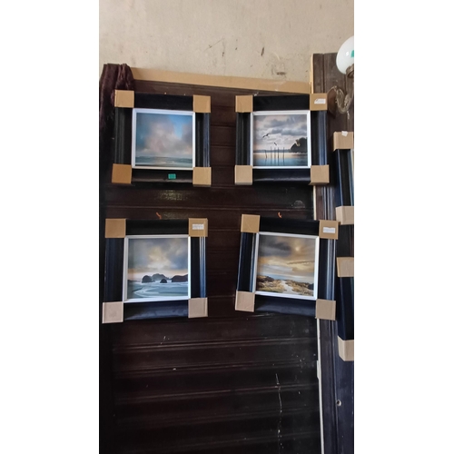 749 - Set of 4 Framed Landscape Prints (47cm x 47cm)