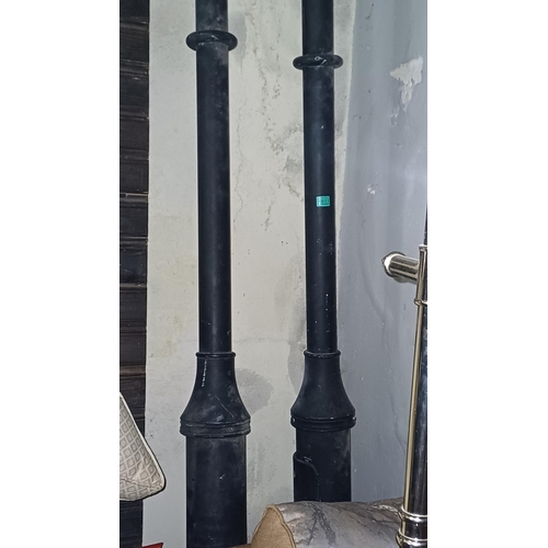 811 - Two Cast Iron Street Lamps