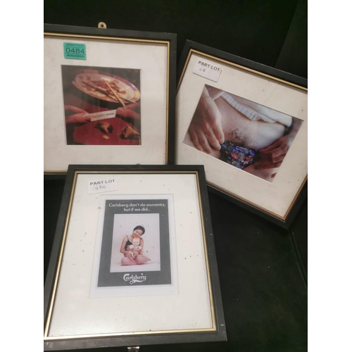 484 - Three Framed Prints including 