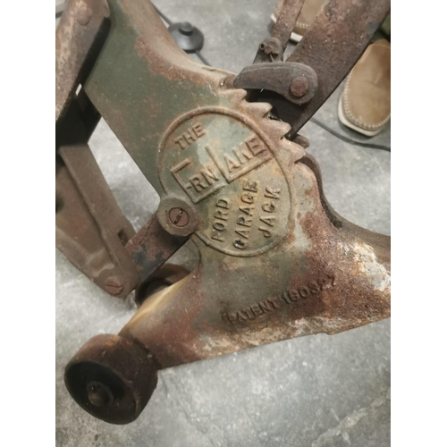 151 - Vintage Ford Garage Jack