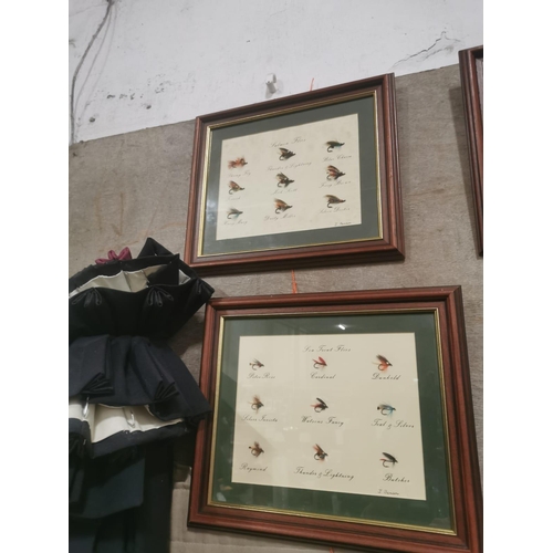 49 - Only signed set of Handmade Fishing Flies by Limerick man Joe Benson - with Letter of Authenticity