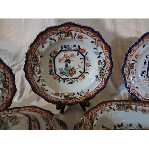 152 - Masons Ironstone part Dinner Service - circa 1900