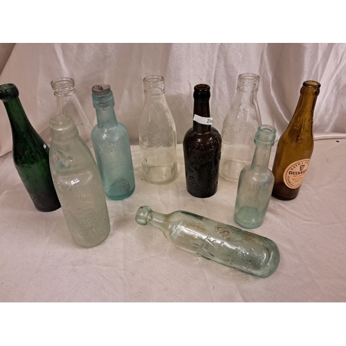 728 - Good mixed lot of Milk and Mineral Bottles including Killarney, Thwaites, O'Reilly etc