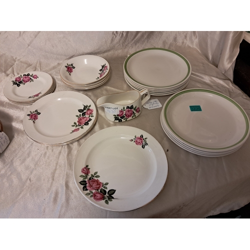 1230 - Two Carrigaline Pottery part Dinner Services (21 Pieces)