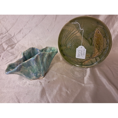 1277 - Two Pieces of Irish Art Pottery - 