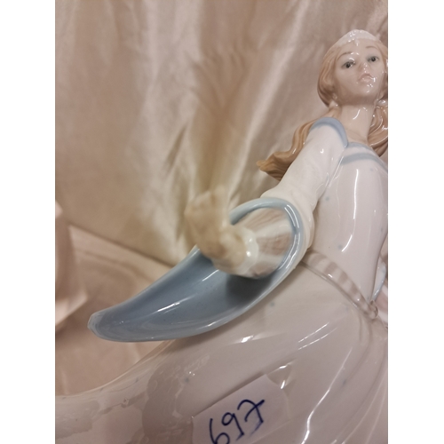 697 - Three Lladro Figures 