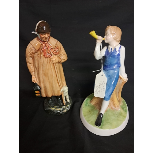 635 - Two Royal Doulton Figures (Tallest 22cm)