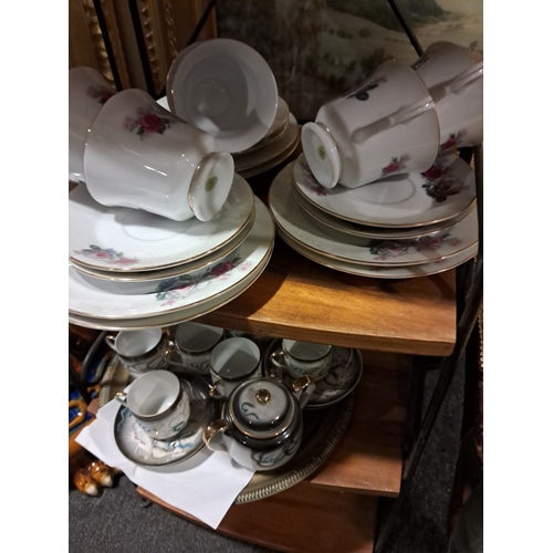 388 - Mixed lot of 4 Tea and Coffee Sets (none complete)