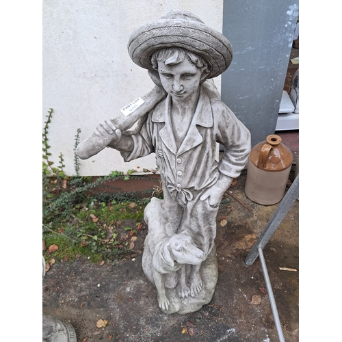 1033 - Cast Garden Statuary Figure 