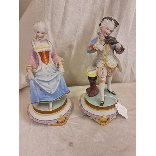 778 - A Pair of German Bisque Figures 