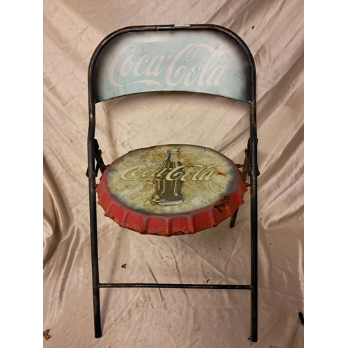 1392 - Vintage Coca Cola Garden Chair