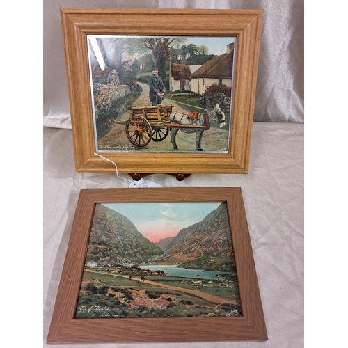 827 - Two Killarney original Prints by Anthony including Gap of Dunloe (31cm x 25cm)