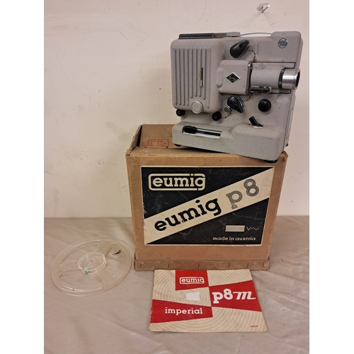 971 - Eumig P8 Vintage Projector in Original Box with Manual