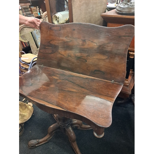 984 - Victorian Rosewood Games Table - needs polishing a good Table