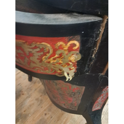 134 - 19th Century Boulle Ladies Table - needs attention