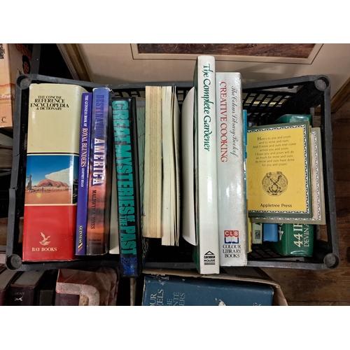 19 - Four Boxes of Books (mixed interest)