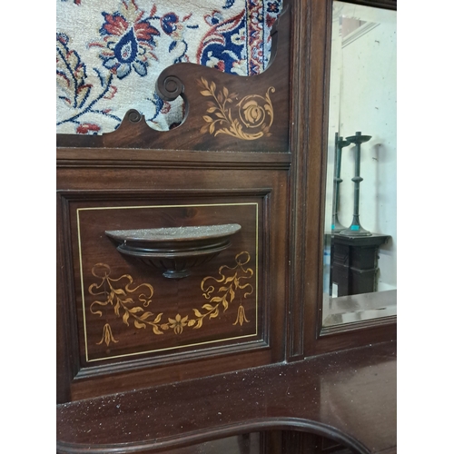 78 - Victorian Inlaid Mahogany Chiffonier