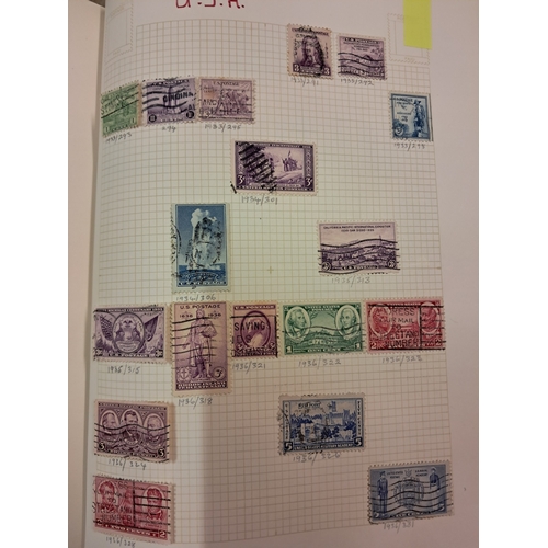 336 - The Tower Stamp Album - well filled Album of Early to Mid Period Stamps