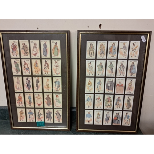 764 - Pair of Framed Sets of Players Cigarette Cards - 