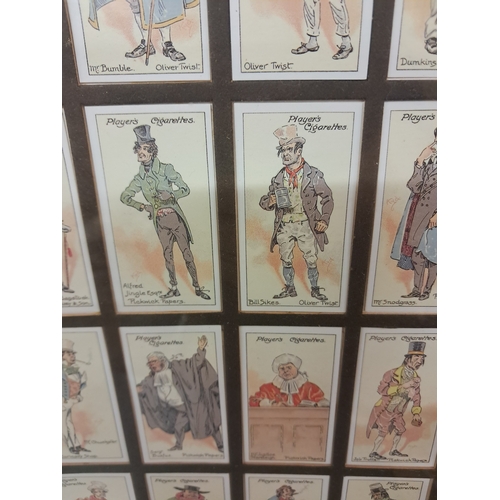 764 - Pair of Framed Sets of Players Cigarette Cards - 