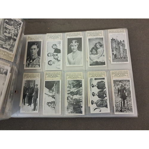 768 - Large Folder of Cigarette Cards by Players, Ogdens and Phillips