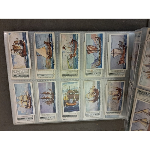 768 - Large Folder of Cigarette Cards by Players, Ogdens and Phillips