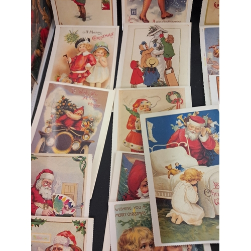 356 - Lot of 20 unused Vintage Christmas Post Cards