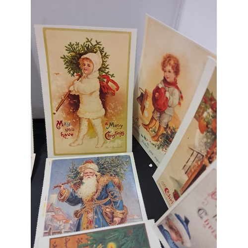 356 - Lot of 20 unused Vintage Christmas Post Cards