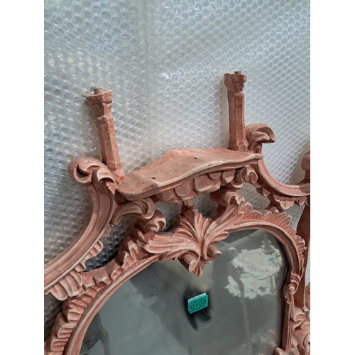 103 - Decorative Pier Mirror (losses) - 148cm x 68cm