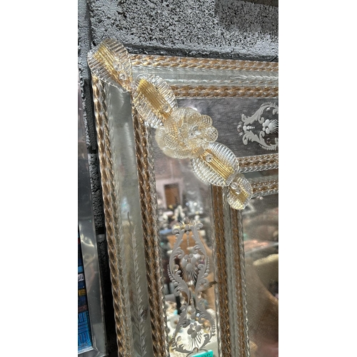 85 - Large Venetian Style Mirror (as found) - 120cm x165cm