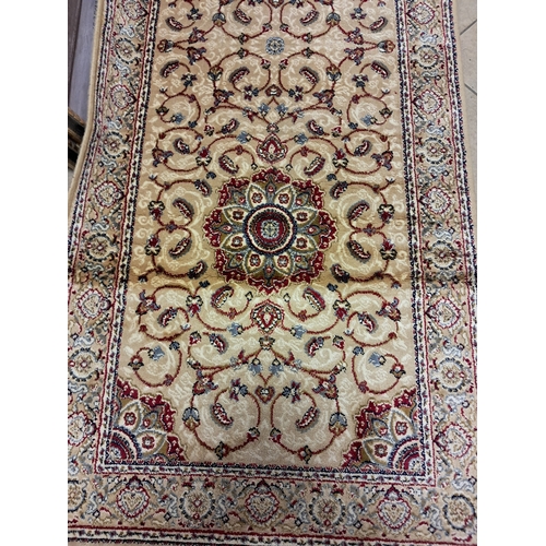 355 - Ivory Ground Kashmir Style Runner (unused sample) - 260cm x 66cm