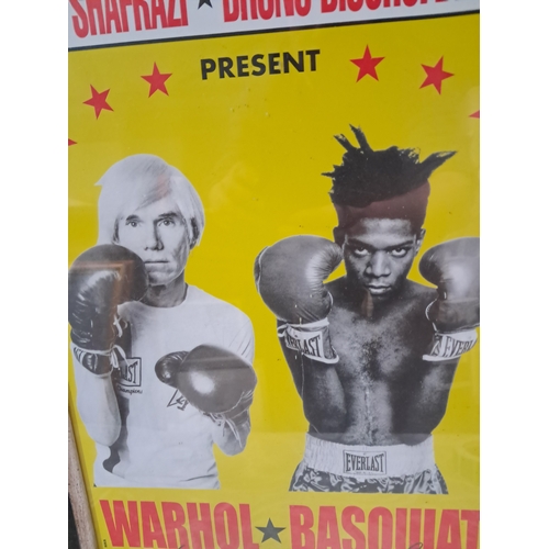 375 - Limited Edition Andy Warhol Poster - Signed by Tony Shafrazi (37cm x 57cm)