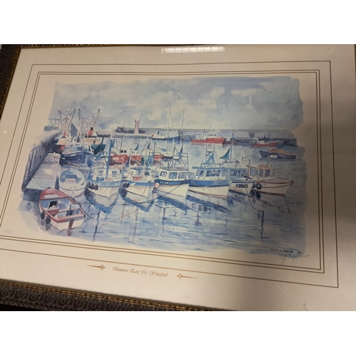 410 - After John O'Regan - Set of 4 Waterford interest Limited Edition Prints (47cm x 64cm)