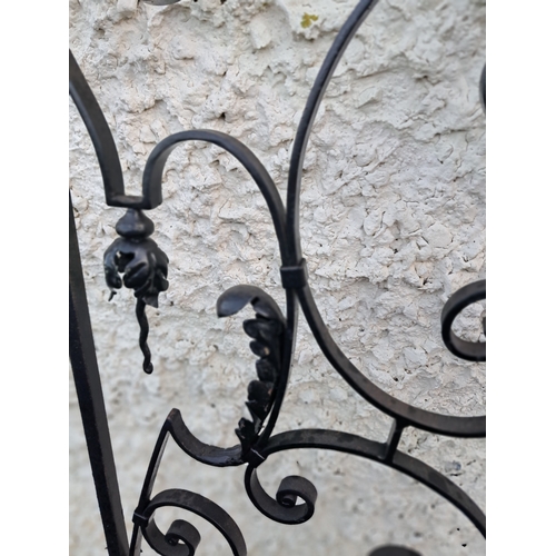 506 - Pair of Studio Ironwork Panels (Ideal as Gates) - 70cm x 180cm