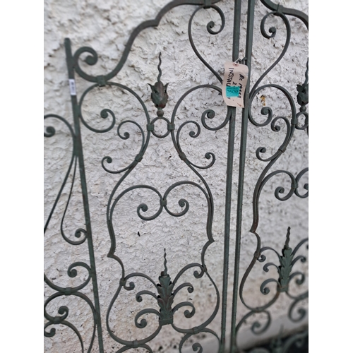 509 - Pair of Studio Ironwork Railings (160cm x 60cm Each)