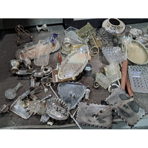 588 - Mixed Lot of Silver Plate and others (as found)