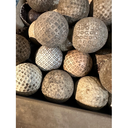 22 - Large collection (approx 45) Dunlop, Warwick, Goblin, Ram, Jaquar, Spalding Vintage Golf Balls