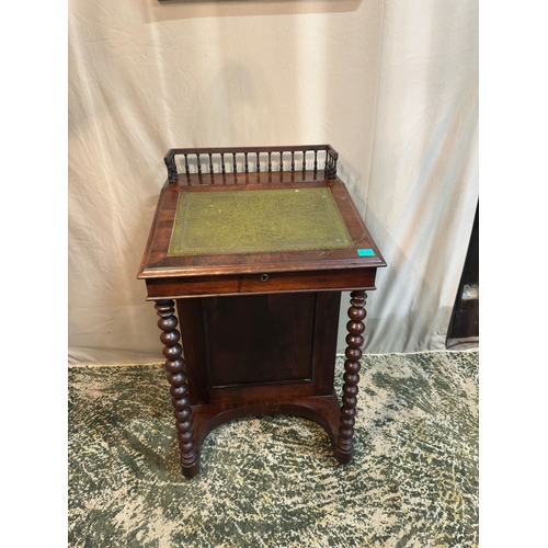 29 - Victorian Mahogany Davenport originally made in the form of a Captains Davenport as his desk on a sh... 