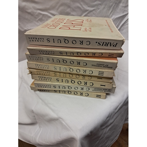 130 - Albert Laprade CroQuis - Sketches of Paris - 8 Loose Leaf Volumes 8 Loose Leaf Volumes