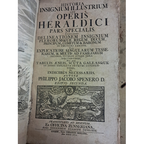 157 - Historia Insignium Illustrium, Published 1717 Large Volume - Cover Loose Large Volume - Cover Loose