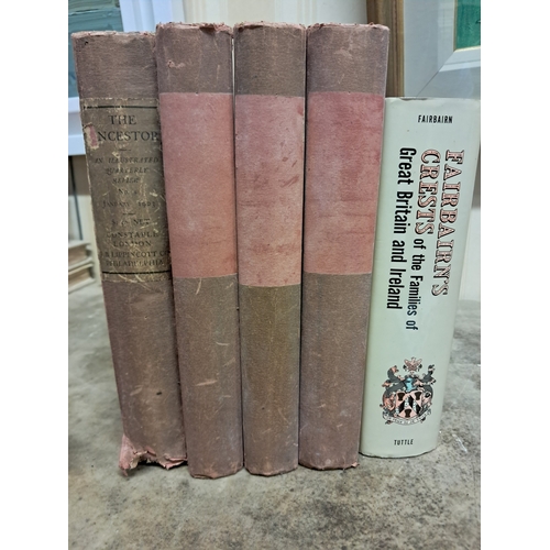 168 - The Ancestor - 4 Volumes bound Periodical 1902-1903Tuttle 