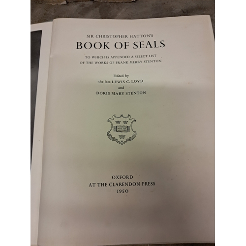 173 - Sir Christopher Hattons Book of Seals (1950) Pedrick 