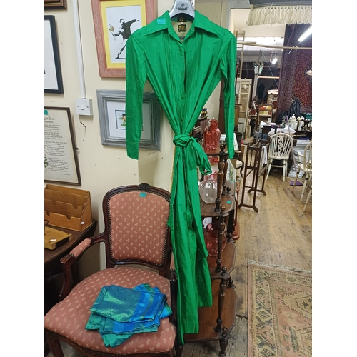 103 - Sabina of India 100% Silk Dress and a Silk Scarf/Wrap