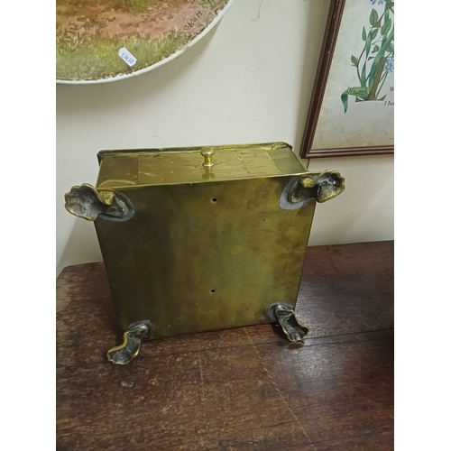 117 - 19th Century Brass Plate Warmer