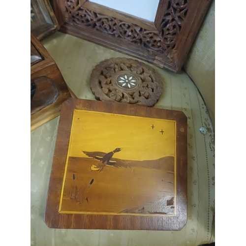 25 - Carved Hardwood Trinket Box and other similar