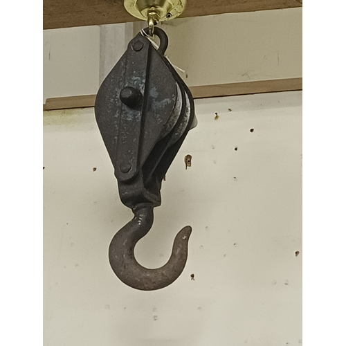 45 - Two old Pulley Blocks
