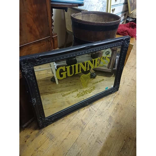 59 - Good Guinness Advertising Pub Mirror - Modern Example