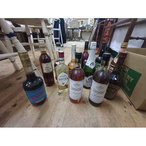 70 - Mixed lot of Wines, Liquers etc